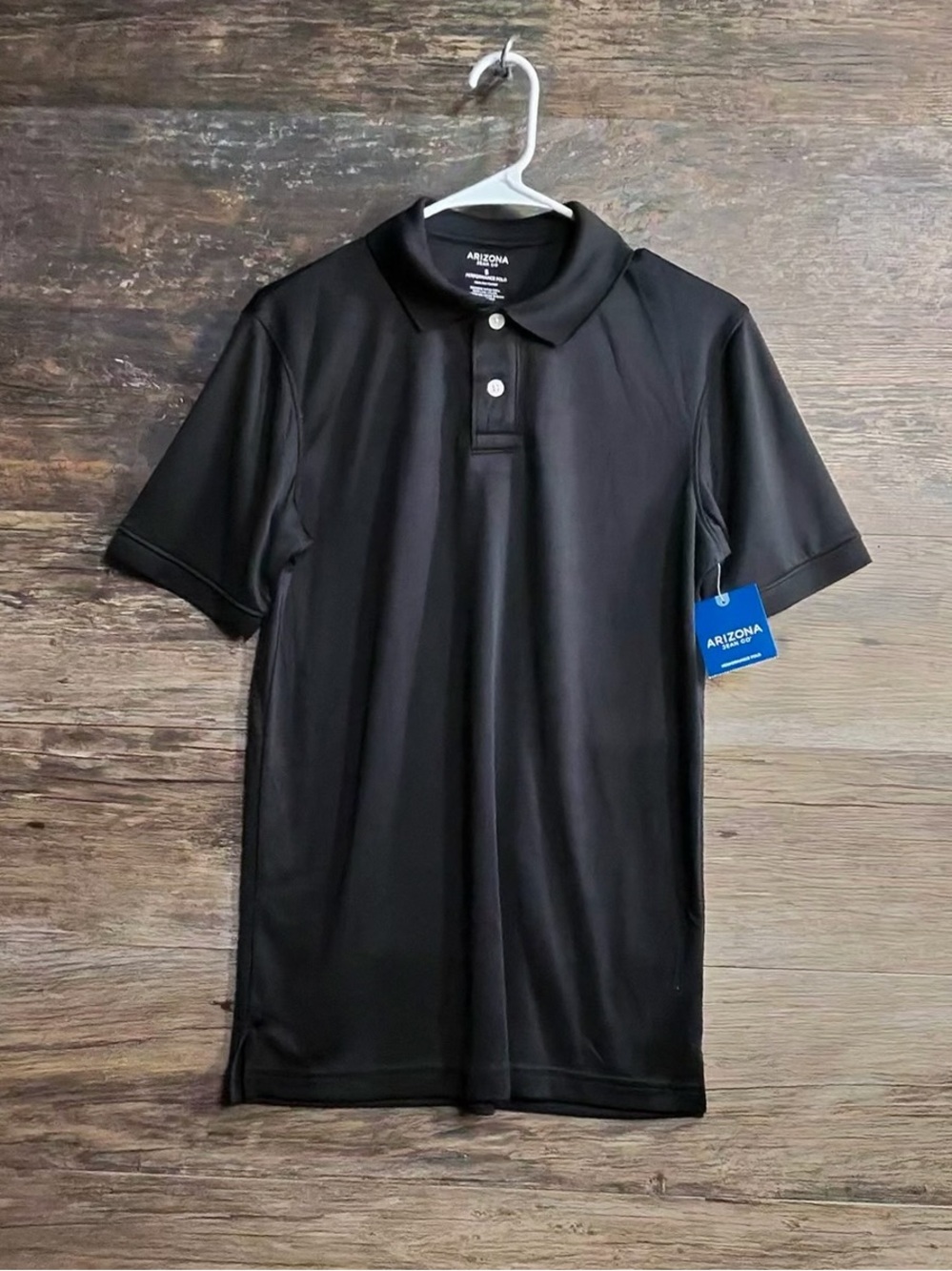 Arizona Jean Company Men’s Black Short Sleeve Polo